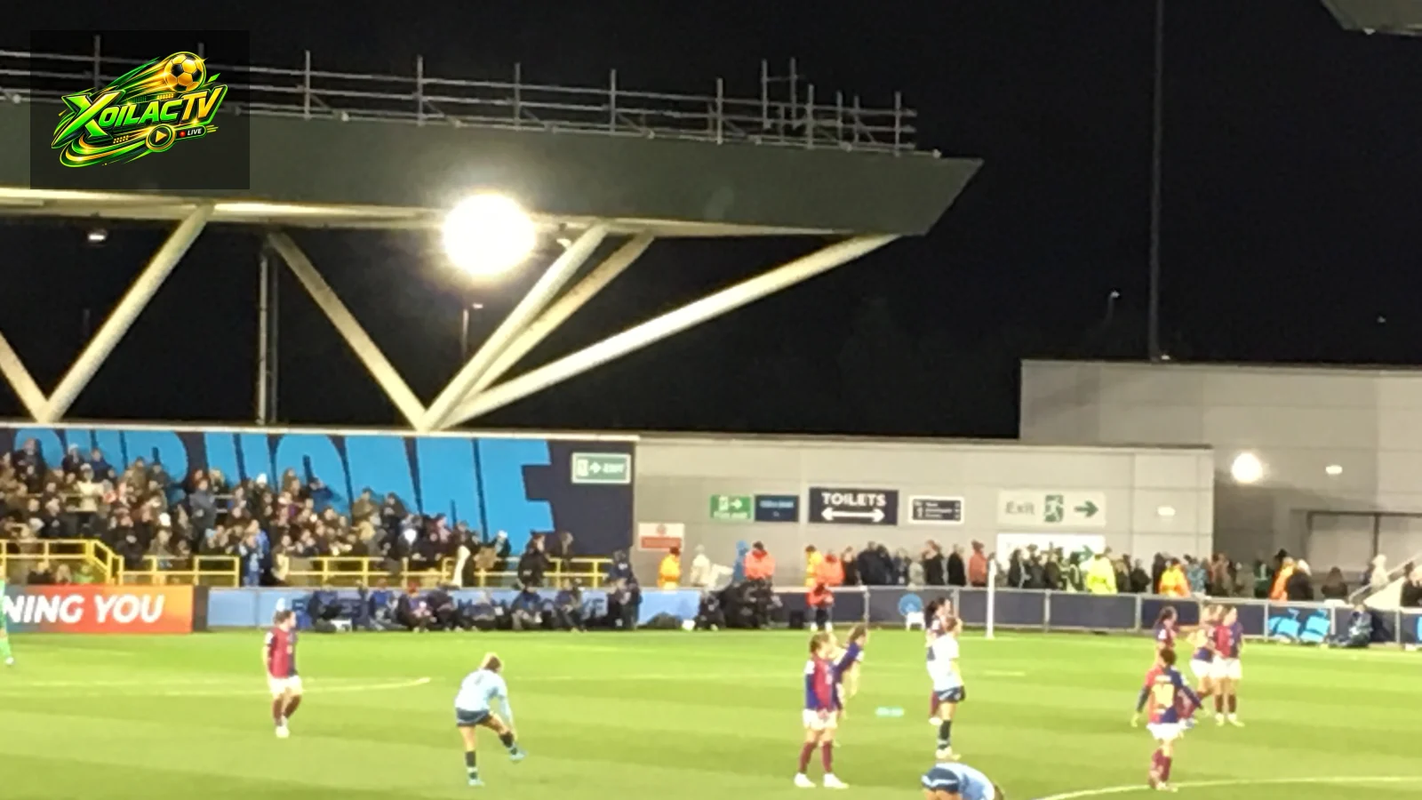 Barcelona nữ trong trận UEFA Women’s Champions League gặp Manchester City năm 2024