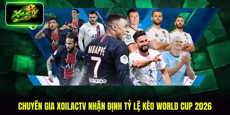 Chuyên gia XoilacTV nhận định tỷ lệ kèo World Cup 2026