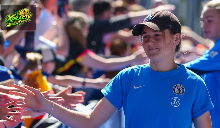 Wieke Kaptein trong màu áo Chelsea Women