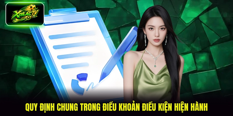 Quy định chung trong điều khoản điều kiện hiện hành