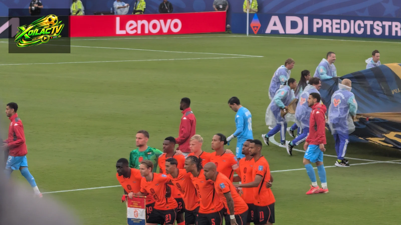 Đội tuyển Hà Lan chụp ảnh trước trận gặp Tunisia tại World Cup 2026