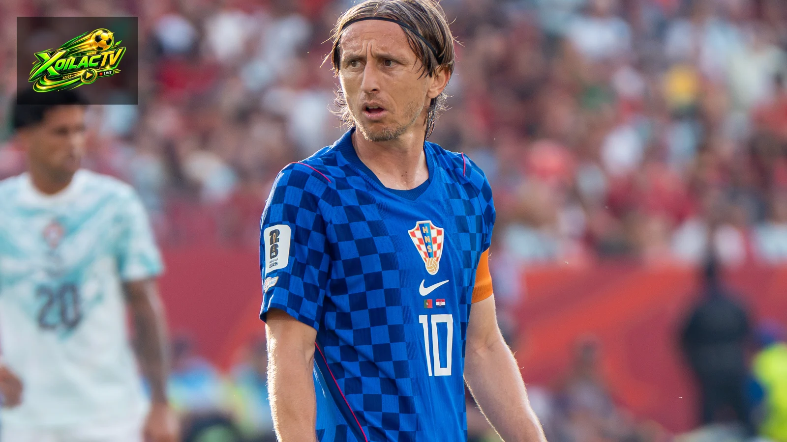 Luka Modrić thi đấu cho Croatia trong năm 2026