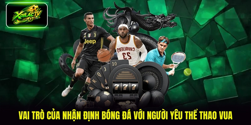 Vai trò của nhận định bóng đá với người yêu thể thao vua