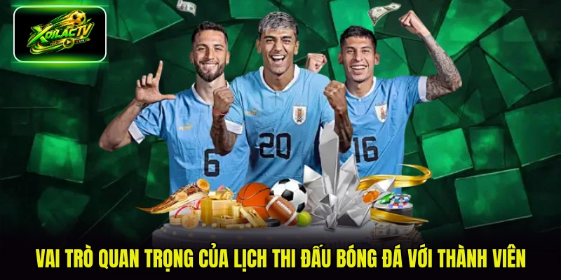 Vai trò quan trọng của lịch thi đấu bóng đá với thành viên