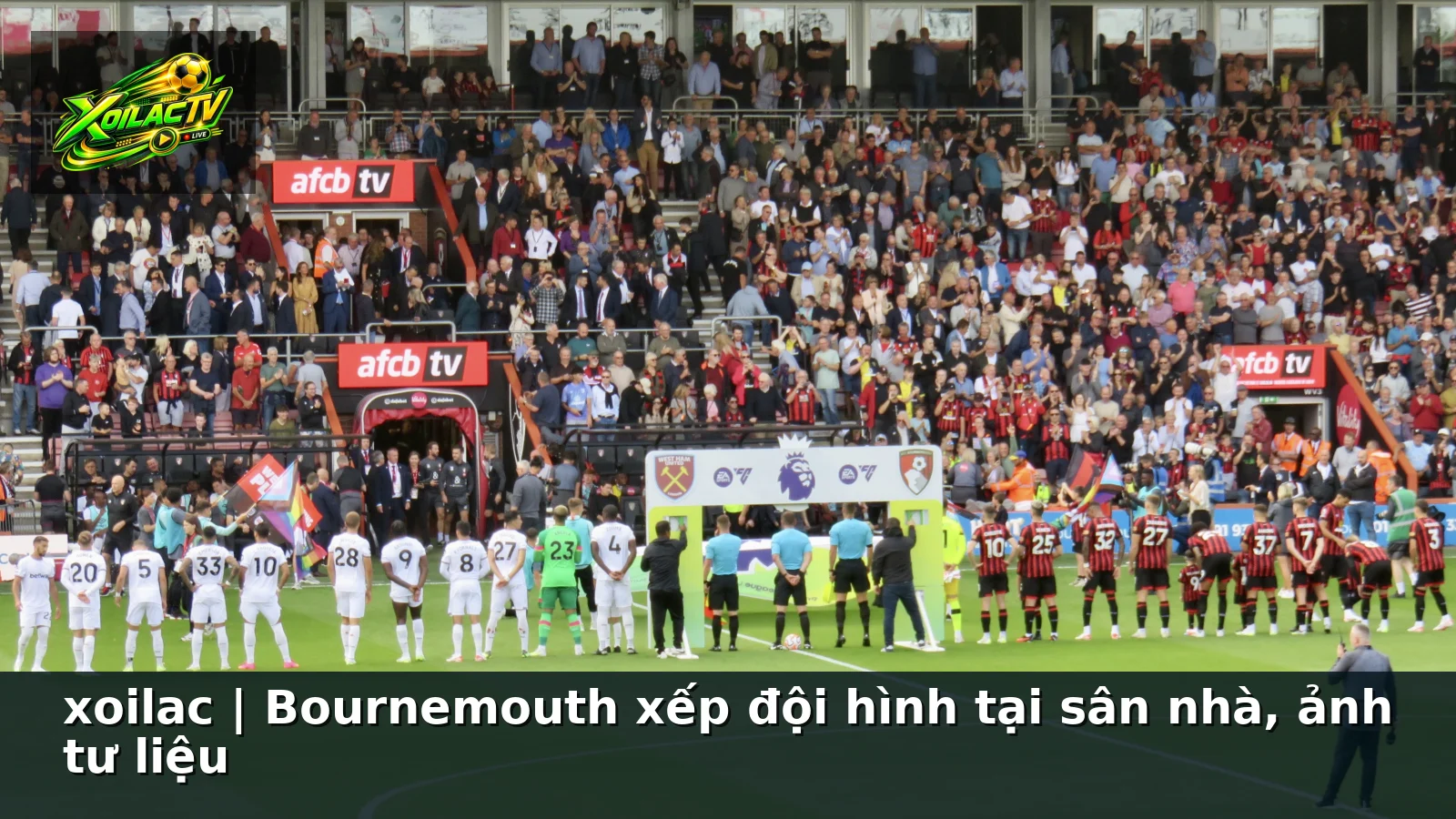 xoilac | Bournemouth xếp đội hình tại sân nhà, ảnh tư liệu