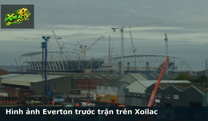 Hình ảnh Everton trước trận trên Xoilac
