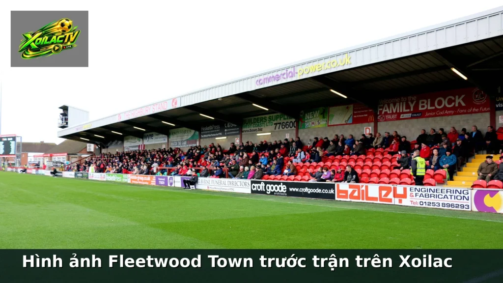 Hình ảnh Fleetwood Town trước trận trên Xoilac