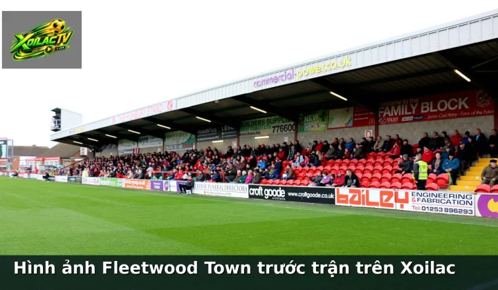Hình ảnh Fleetwood Town trước trận trên Xoilac