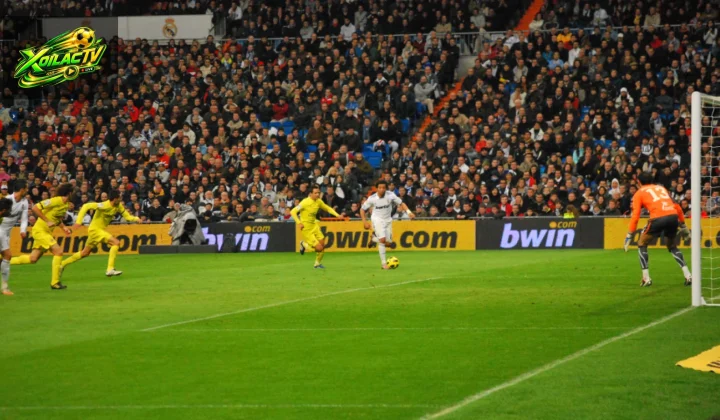Ảnh tư liệu Real Madrid gặp Villarreal trong một trận LaLiga cũ