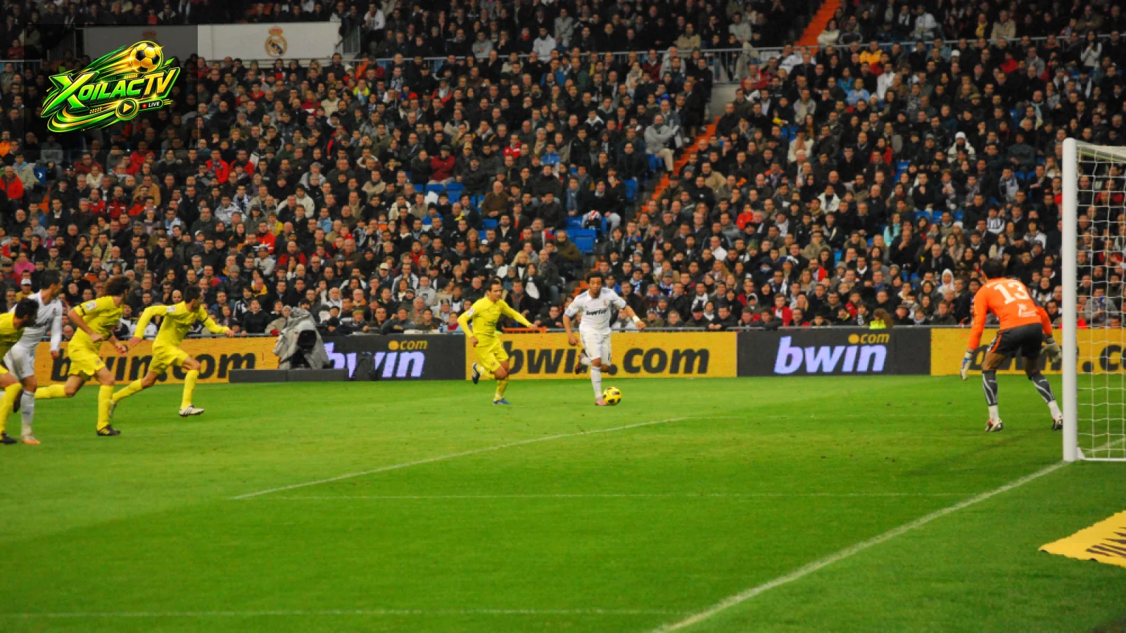 Ảnh tư liệu Real Madrid gặp Villarreal trong một trận LaLiga cũ