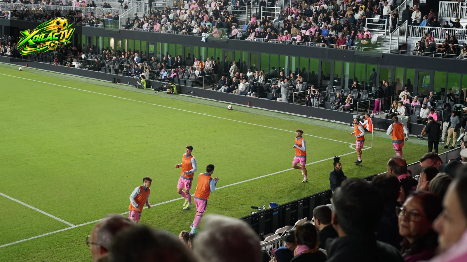 Ảnh tư liệu Inter Miami CF thi đấu trên sân nhà năm 2024