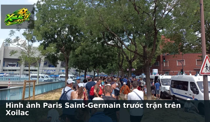 Hình ảnh Paris Saint-Germain trước trận trên Xoilac