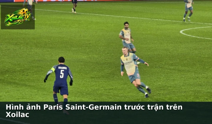 Hình ảnh Paris Saint-Germain trước trận trên Xoilac