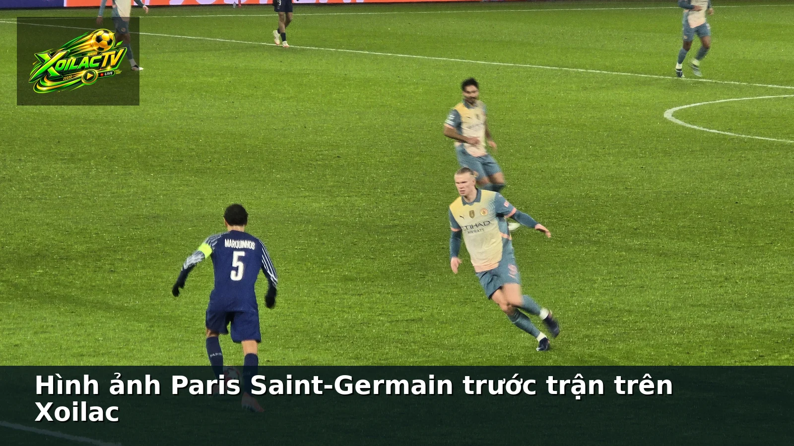 Hình ảnh Paris Saint-Germain trước trận trên Xoilac