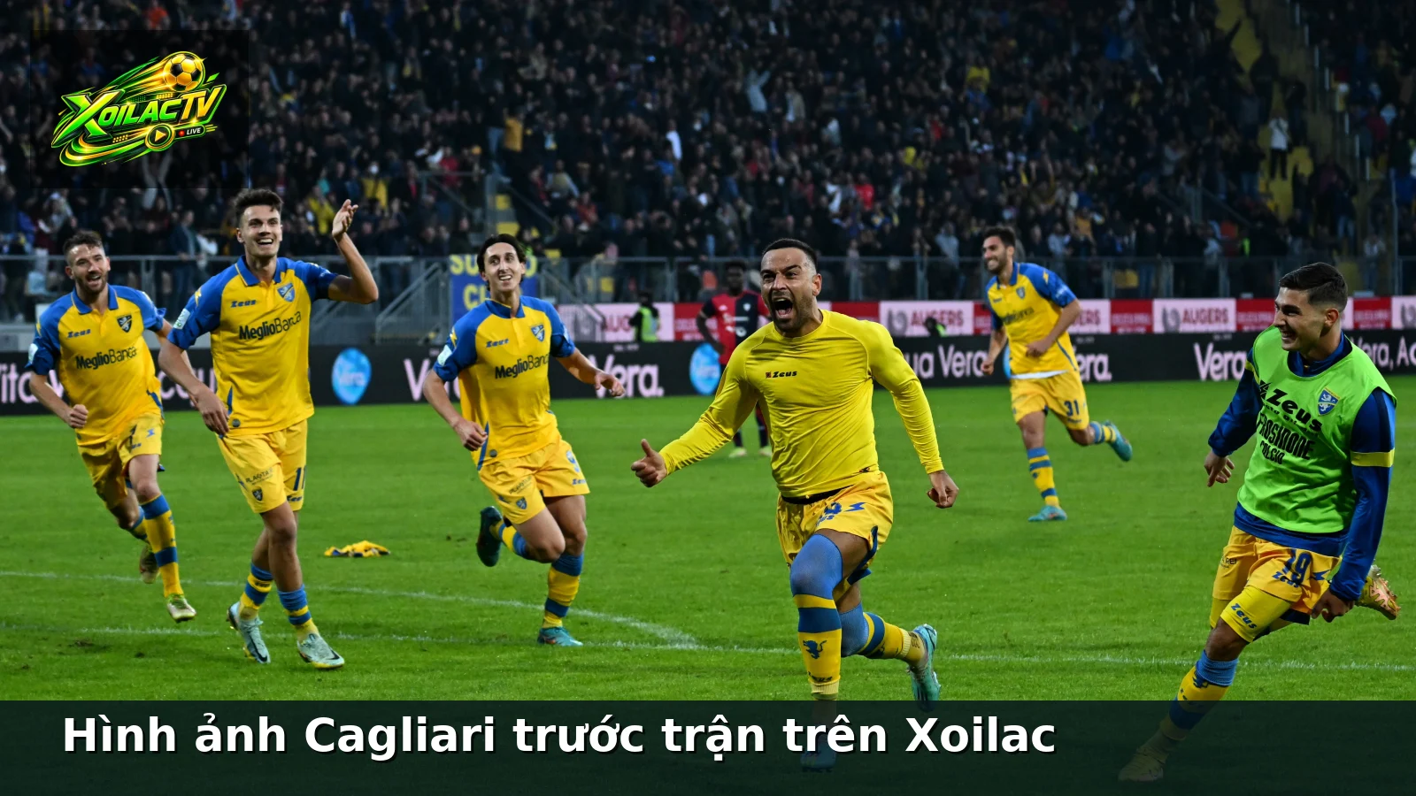 Hình ảnh Cagliari trước trận trên Xoilac Hình ảnh Cagliari trước trận trên Xoilac